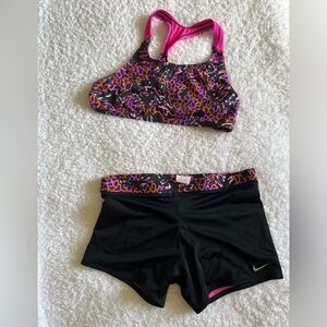 Girls Nike tankini set